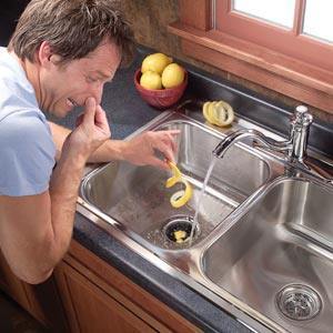 get rid of that garbage disposal smell